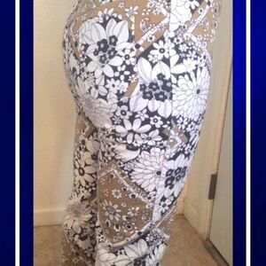 Vintage 70's Floral Mom pants 28W